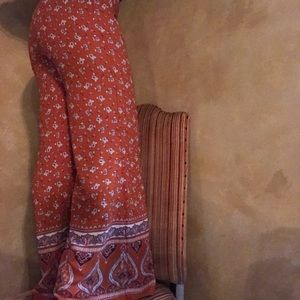 Tribal comfy flowy pants